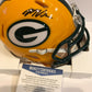 Marquez Valdes-Scantling Autographed Signed G.B. Packers Mini Helmet Beckett Coa