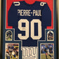 Framed Jason Pierre-Paul Autographed Signed New York Giants Jersey Jsa Coa