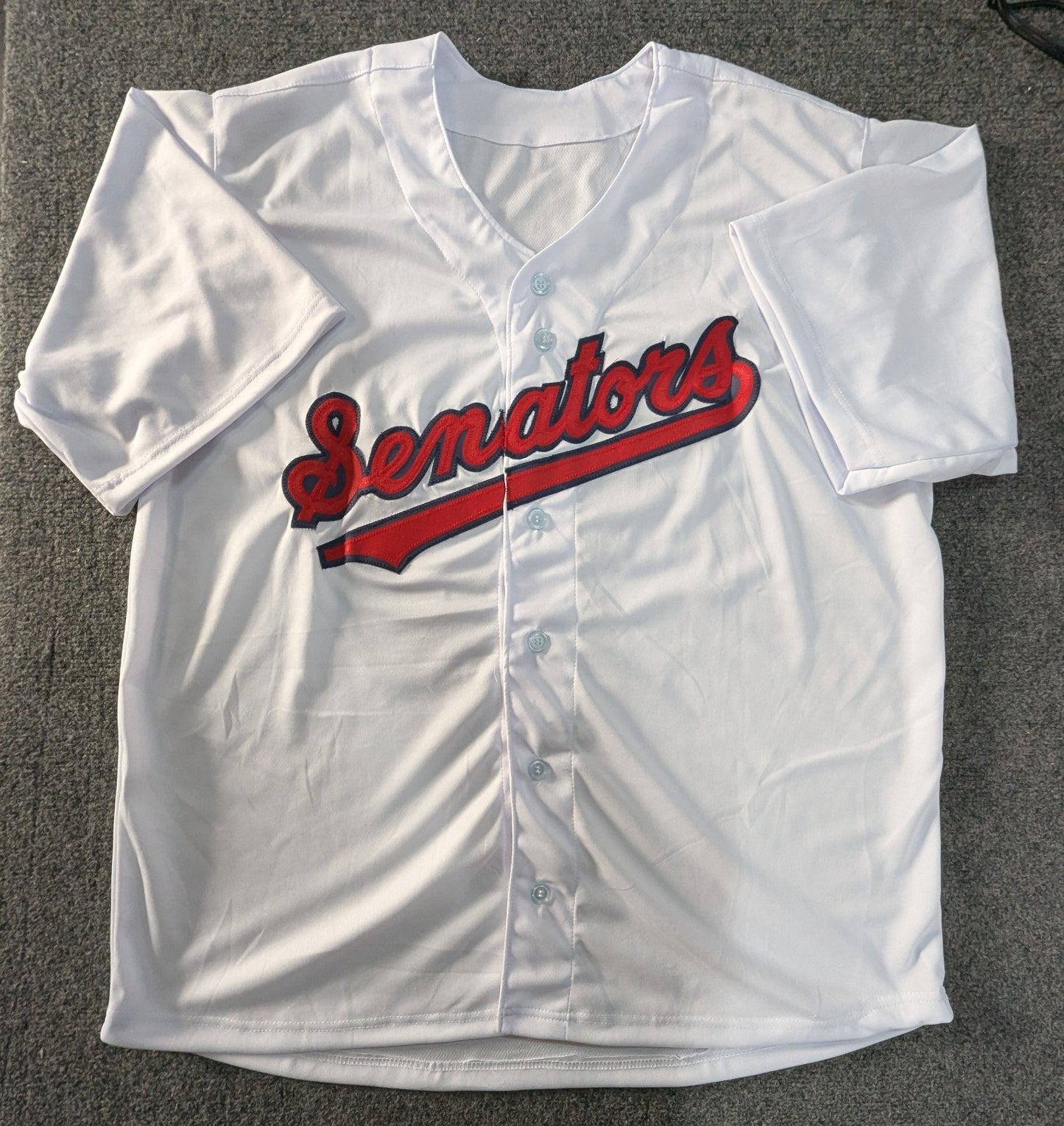 Washington Senators Frank Howard Autographed Inscribed Custom Jersey Jsa Coa