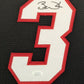 Framed In Suede Miami Heat Dwyane Wade Autographed Signed Jersey Jsa Coa