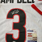 Georgia Bulldogs Tyson Campbell Autographed Signed Jersey Jsa Coa