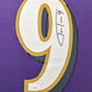 Framed Baltimore Ravens Justin Tucker Autographed Signed Jersey Jsa Coa