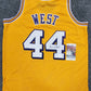 Los Angeles Lakers Jerry West Autographed Signed Jersey Jsa Coa
