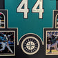 MVP Authentics Framed Seattle Mariners Julio Rodriguez "2022 Roy" Autographed Jersey Jsa Coa 675 sports jersey framing , jersey framing