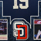Framed In Suede San Diego Padres Tony Gwynn Autographed Signed Jersey Psa Coa