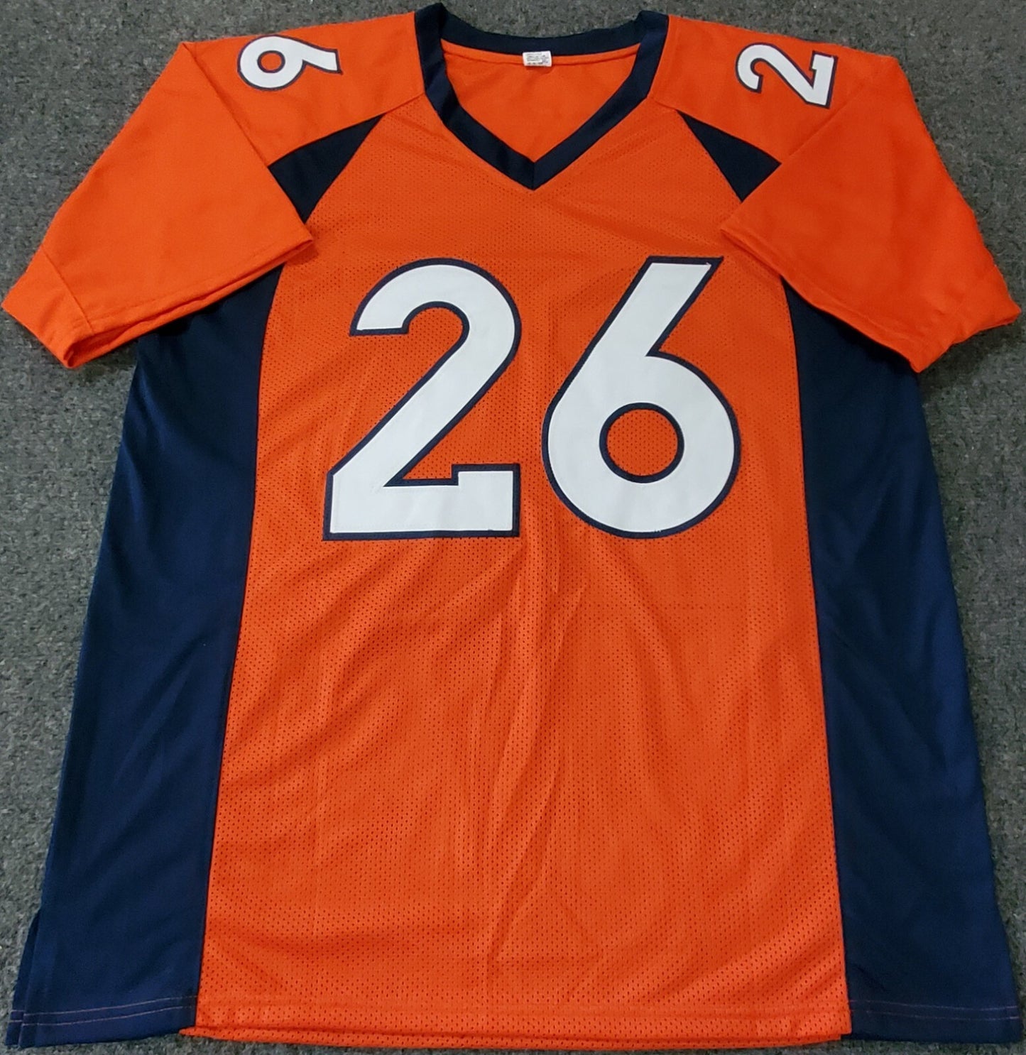 Denver Broncos Clinton Portis Autographed Signed Jersey Psa Coa