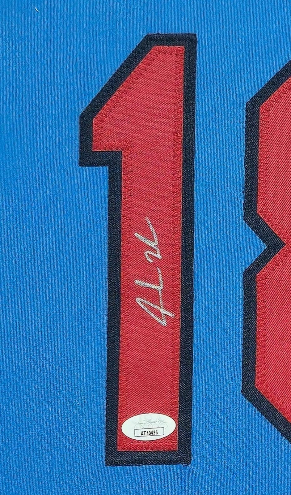 Framed St Louis Cardinals Jordan Walker Autographed Jersey Jsa Coa