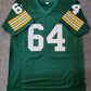 Green Bay Packers Jerry Kramer Autographed Signed Inscribed Jersey Radtke Coa
