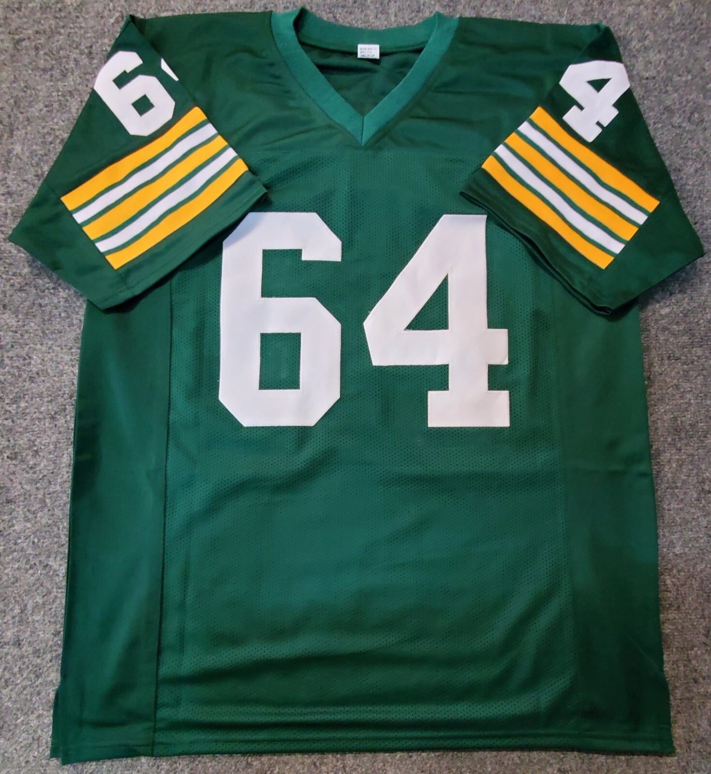 Green Bay Packers Jerry Kramer Autographed Signed Inscribed Jersey Radtke Coa