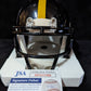 Pittsburgh Steelers Keeanu Benton Autographed Speed Mini Helmet Jsa Coa