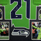 Framed Seattle Seahawks Devon Witherspoon Autographed Signed Jersey Jsa Coa