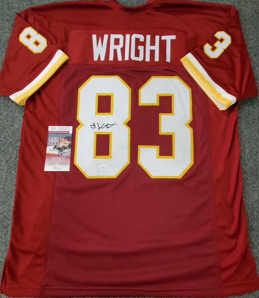 Washington Football Team Isaiah Wright Autographed Signed Jersey Jsa Coa