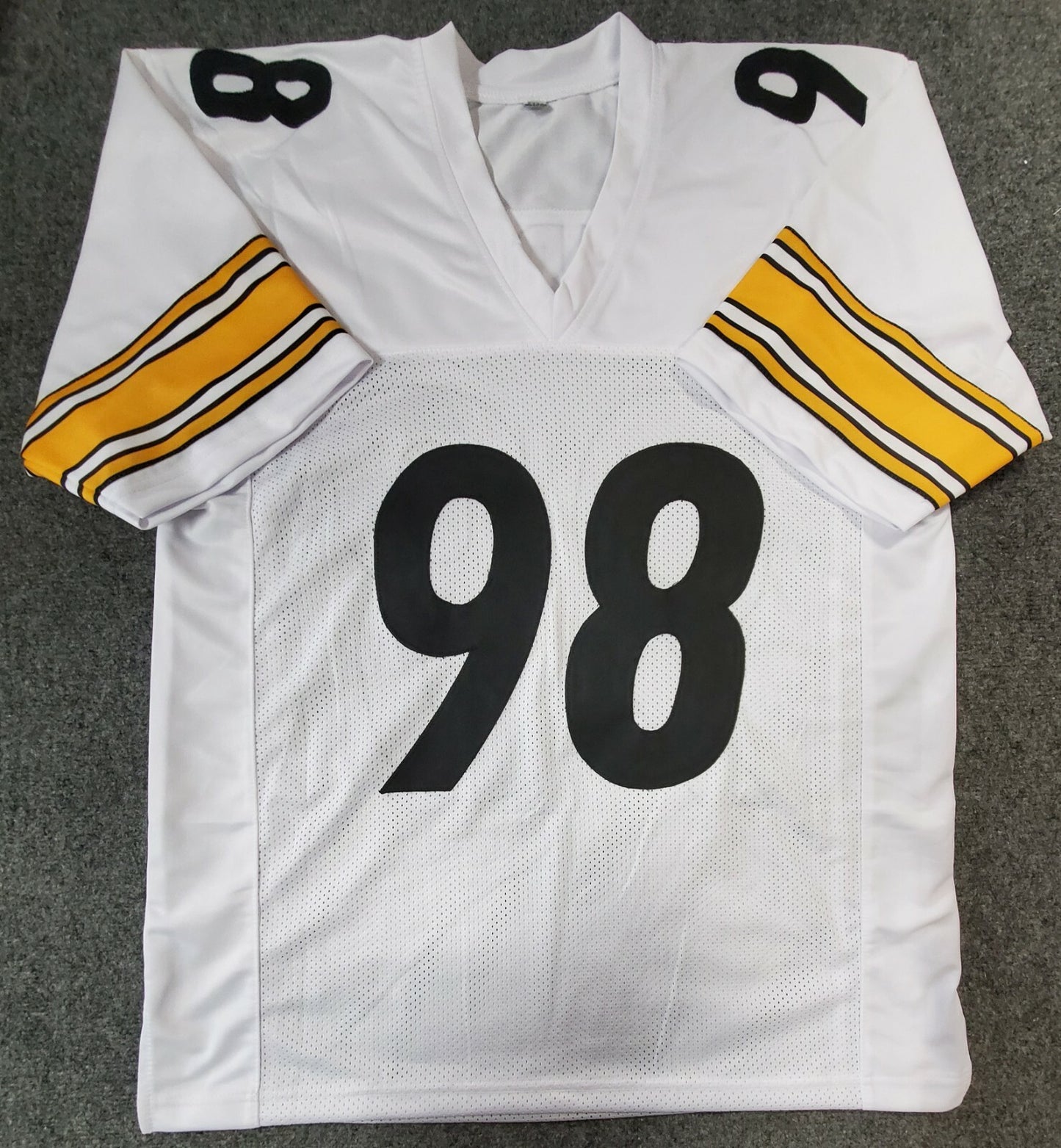 Pittsburgh Steelers Casey Hampton Autographed Signed Jersey Beckett Holo