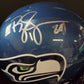 Seattle Seahawks Bobby Engram Autographed Full Size Replica Helmet Jsa Coa