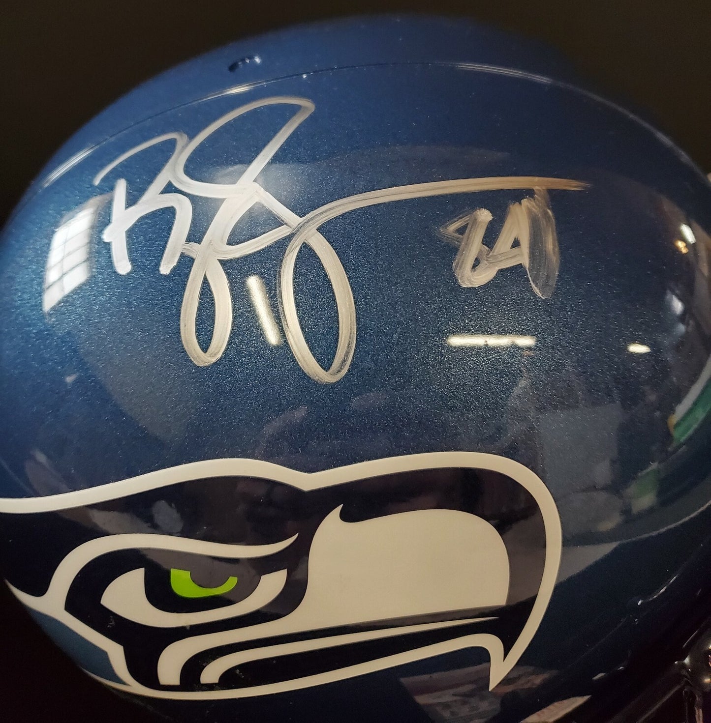 Seattle Seahawks Bobby Engram Autographed Full Size Replica Helmet Jsa Coa