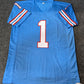 Houston Oilers Warren Moon Autographed Signed Inscribed Jersey Jsa Coa