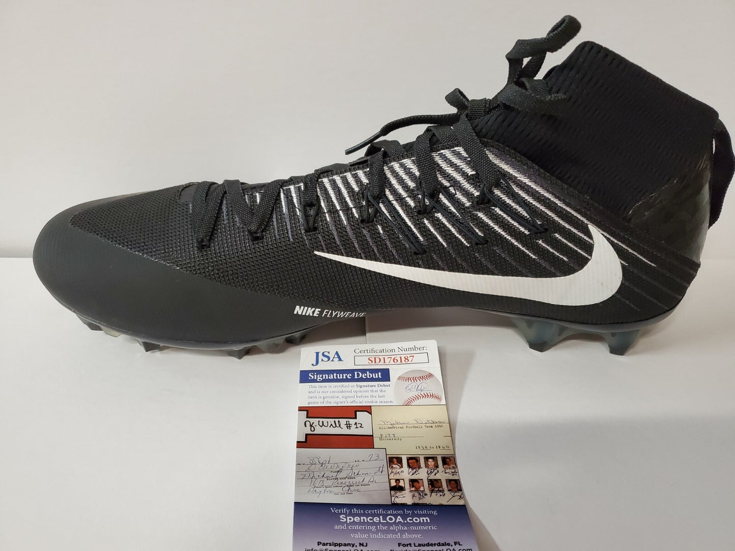 Tyson Campbell Autographed Signed Cleat Jsa Coa