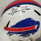 Tremaine Edmunds Signed Buffalo Bills Full Size Speed Replica Helmet Beckett Coa
