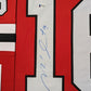 Framed Chicago Blackhawks Michel Goulet Autographed Signed Jersey Beckett Coa
