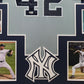 Framed N.Y. Yankees Mariano Rivera Autographed Signed Insc Jersey Beckett Holo