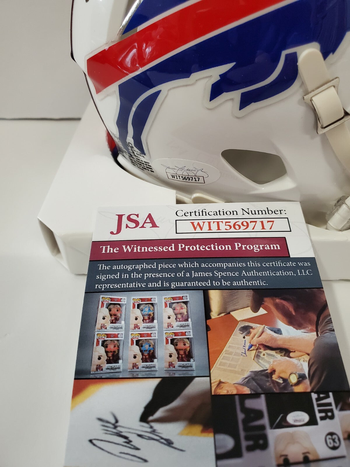 Buffalo Bills Lesean Mccoy Signed Speed Mini Helmet Jsa Coa