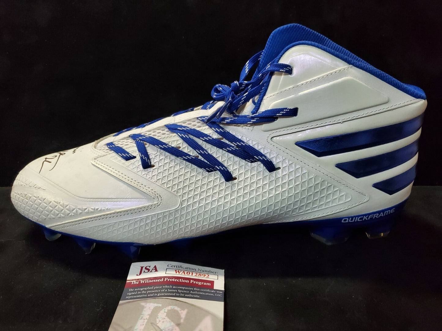 Indianapolis Colts Nyheim Hines Autographed Signed Inscribed Cleat Jsa Coa