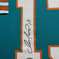 Framed Miami Dolphins Dan Marino Autographed Signed Jersey Tristar Holo
