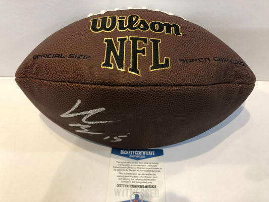 Buffalo Bills John Brown Autographed Signed Nfl Football Beckett Coa