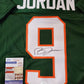 Miami Hurricanes Brevin Jordan Autographed Signed Jersey Jsa  Coa