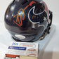 Houston Texans Brevin Jordan Signed Speed Mini Helmet Jsa Coa