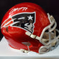 Damien Harris Signed New England Patriots Flash Mini Helmet Beckett Holo