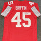 Ohio State Buckeyes Archie Griffin Signed Inscribed Jersey Beckett Holo