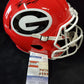 Georgia Bulldogs Tyson Campbell Signed Full Size Speed Replica Helmet Jsa Coa