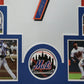 Framed New York Mets Jose Reyes Autographed Signed Jersey Jsa Coa