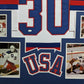 MVP Authentics Framed Usa Hockey Jim Craig Autographed Signed Jersey Jsa Coa 675 sports jersey framing , jersey framing