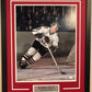 Bobby Hull Framed Signed Inscribed Chicago Blackhawks 16X20 Photo Jsa Coa