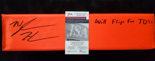 Indianapolis Colts Nyheim Hines Autographed Signed Inscribed Pylon Jsa Coa