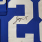 Framed Indianapolis Colts Jonathan Taylor Signed Jersey Jsa Coa