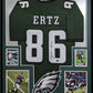 Framed Philadelphia Eagles Zach Ertz Autographed Jersey Jsa Coa
