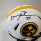 Pittsburgh Steelers Dan Kreider Autographed Signed Lunar Mini Helmet Jsa Coa