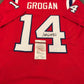 Steve Grogan Autographed Signed New England Patriots Jersey Jsa  Coa
