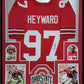 Framed Ohio State Buckeyes Cam Heyward Autographed Signed Jersey Jsa Coa