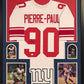 Framed Jason Pierre-Paul  Autographed Signed New York Giants Jersey Jsa Coa