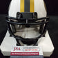San Francisco 49Ers Vernon Davis Autographed Lunar Mini Helmet Jsa Coa