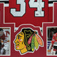 Framed Chicago Blackhawks Dominik Hasek Autographed Jersey Beckett Holo