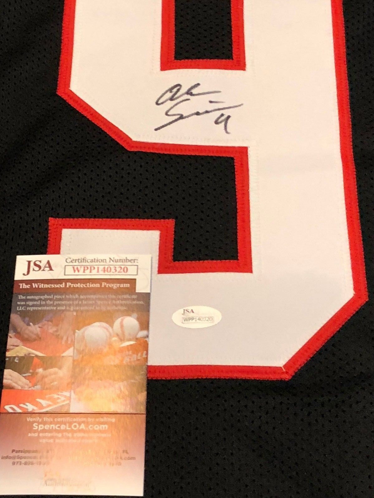 Georgia Bulldogs Alec Ogletree Autographed Signed Jersey Jsa Coa