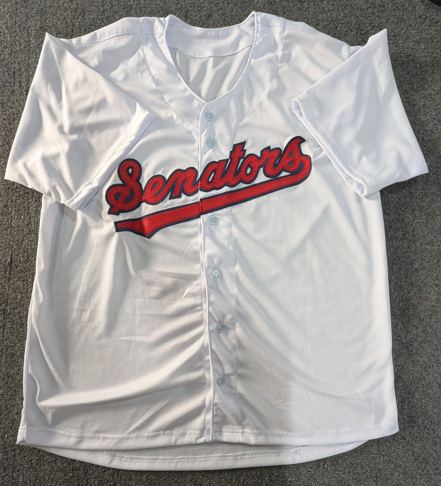 Washington Senators Frank Howard Autographed Inscribed Custom Jersey Jsa Coa