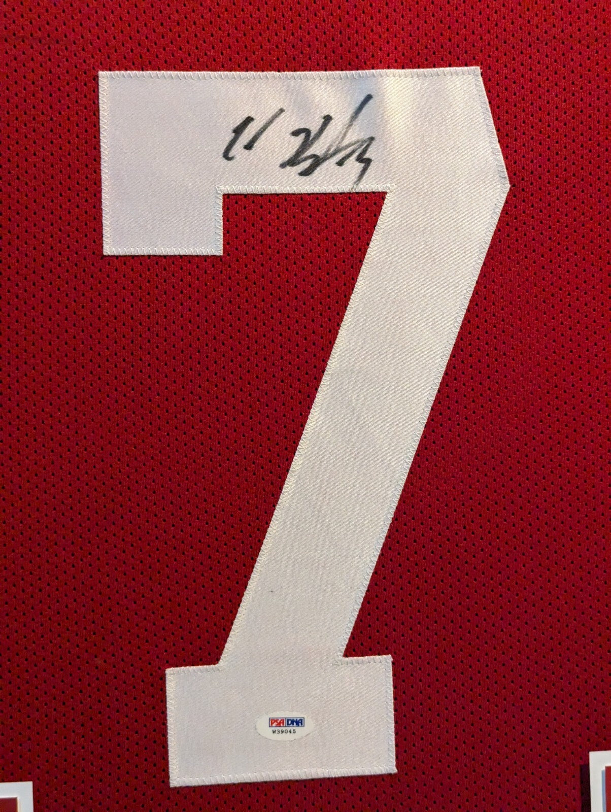 Framed San Francisco 49Ers Colin Kaepernick Autographed Jersey Psa Holo