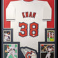 Framed Cleveland Guardians Steven Kwan Autographed Signed Jersey Jsa Coa