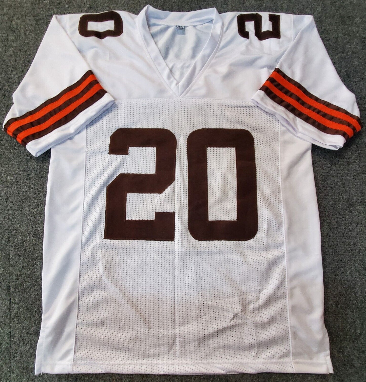 MVP Authentics Cleveland Browns Greg Newsome Ii Autographed Signed Jersey Jsa Coa 117 sports jersey framing , jersey framing